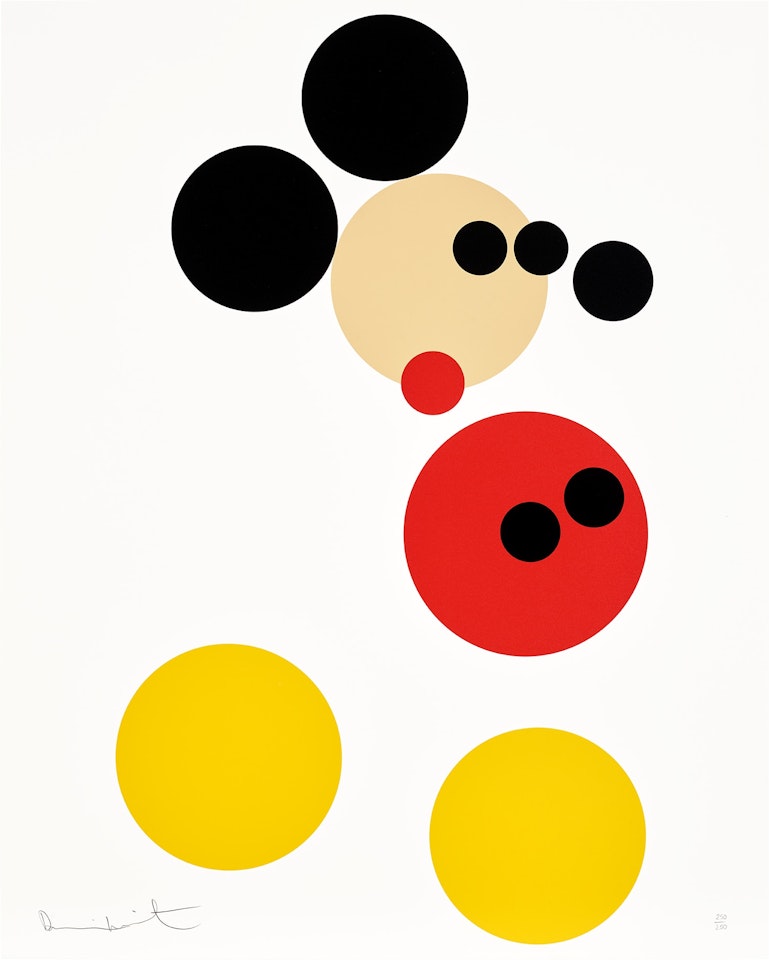 Mickey by Damien Hirst