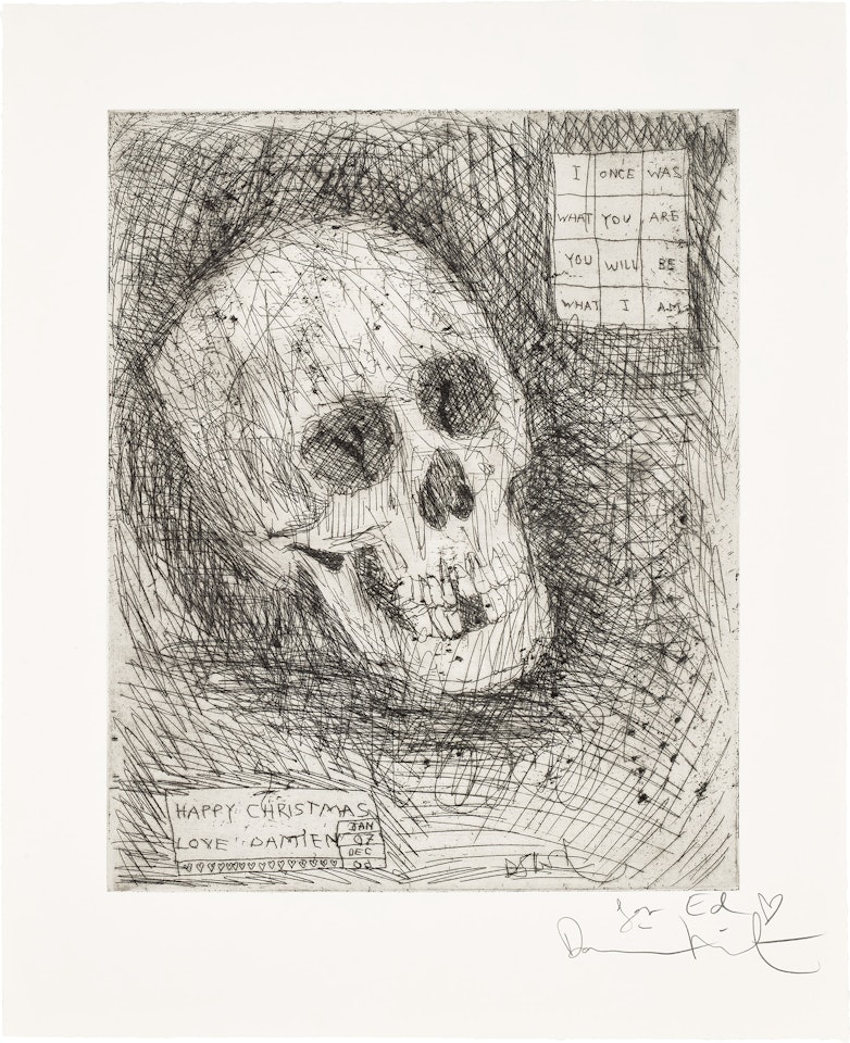 I Once Was What You Are, You Will Be What I Am by Damien Hirst