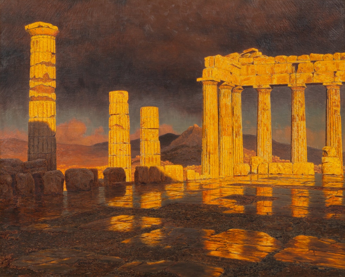 Le Parthenon après l"Orage by Ivan Fedorovich Choultse