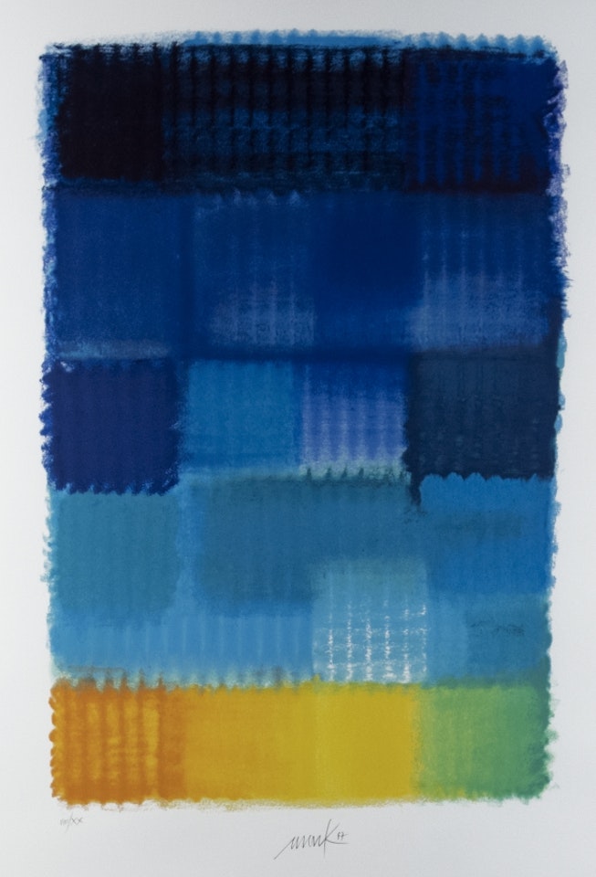 Farbraster by Heinz Mack