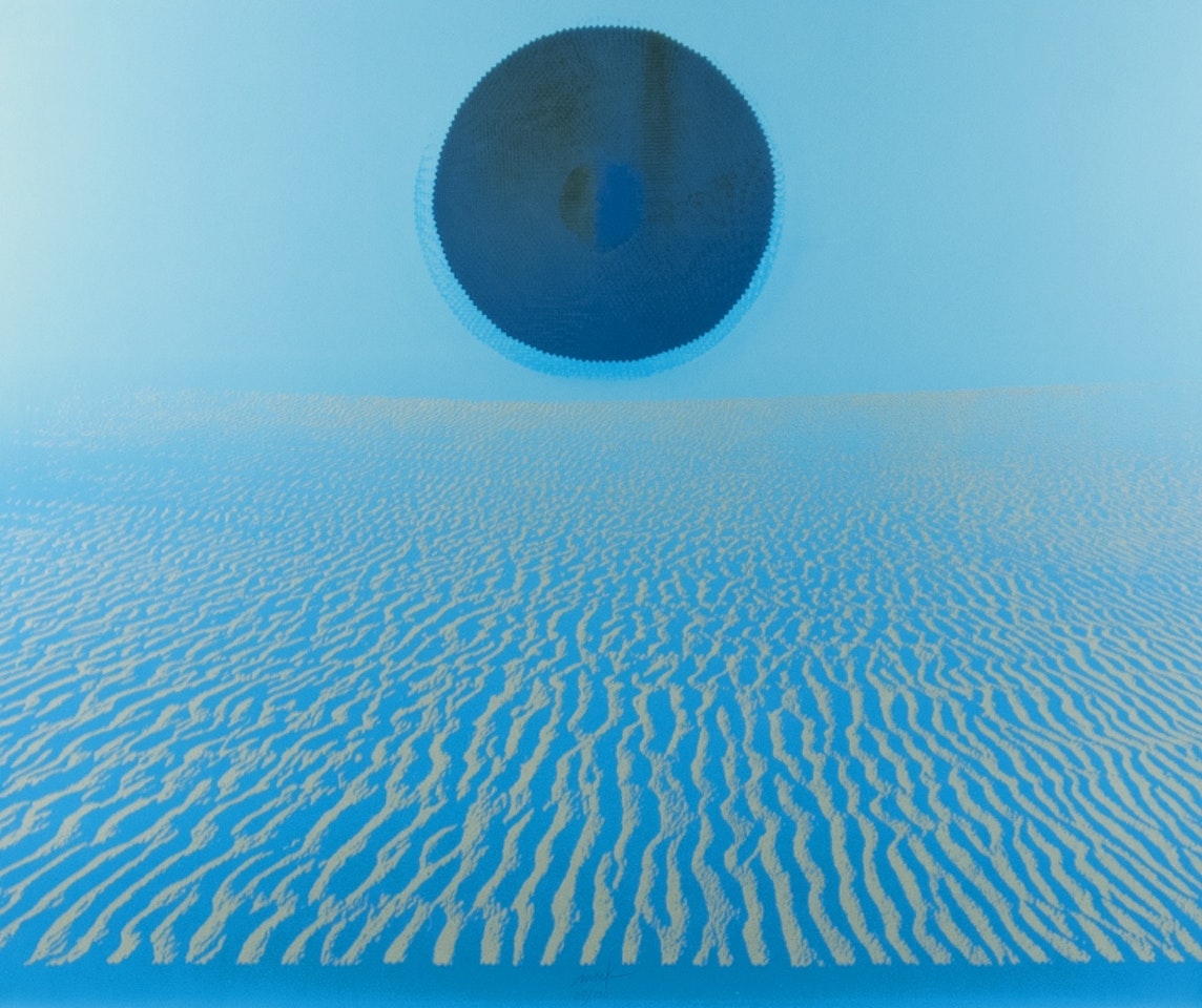 Sahara Station 12 - Die künstlichen Sonnen by Heinz Mack