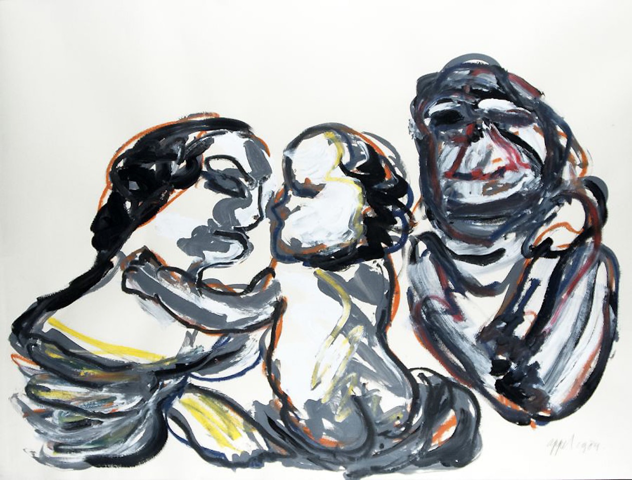 Untitled by Karel Appel