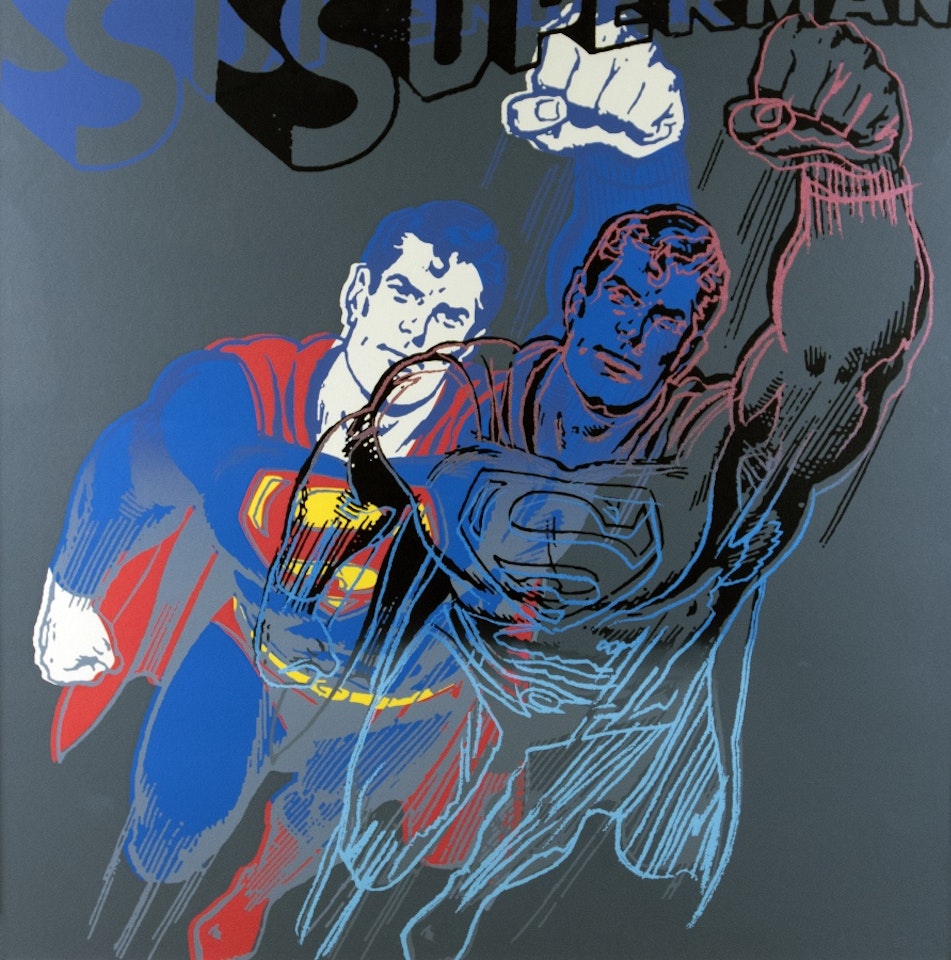 Superman by Andy Warhol