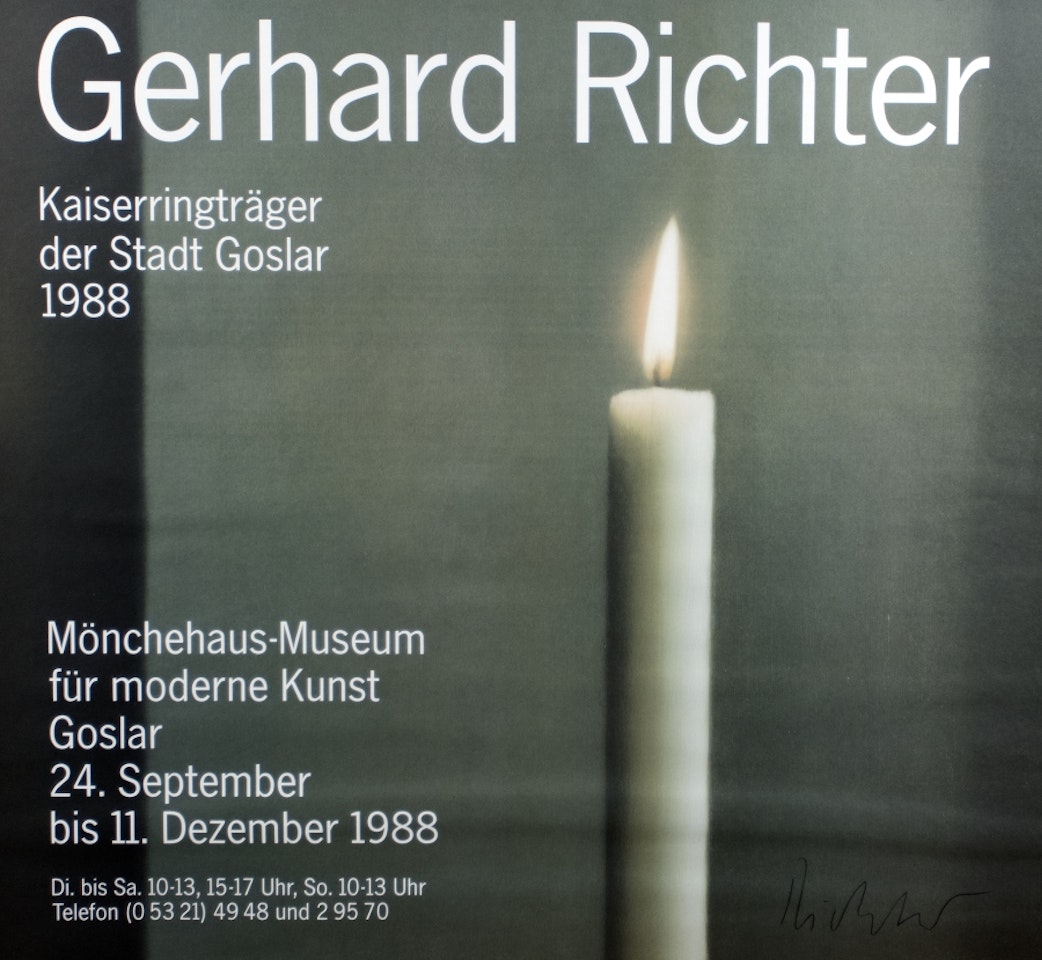 Kerze I (Mönchehaus-Museum Goslar) by Gerhard Richter