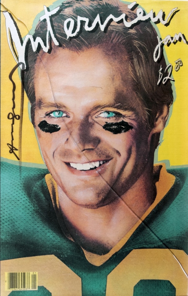 Fred Dryer by Andy Warhol