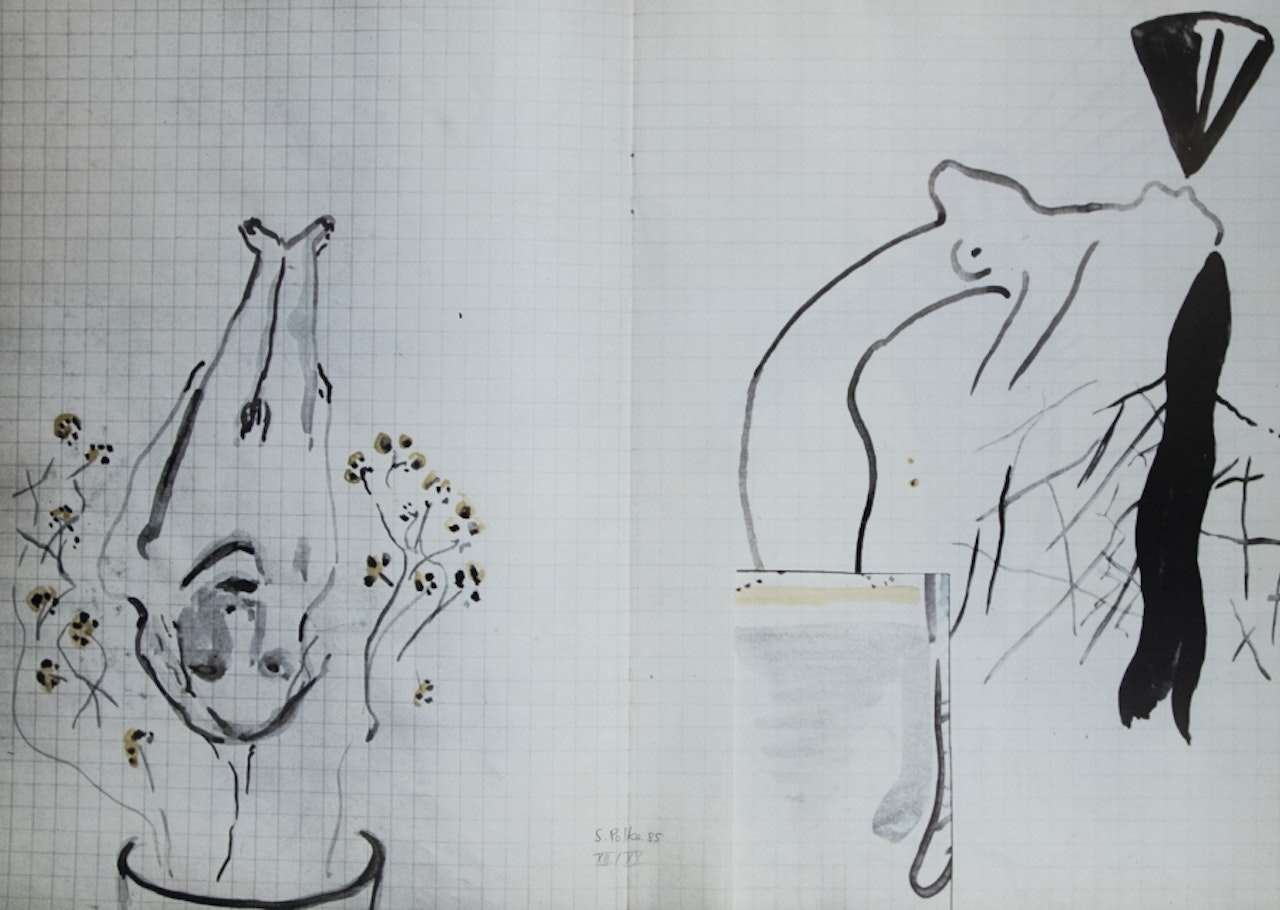 Plant pot by Sigmar Polke