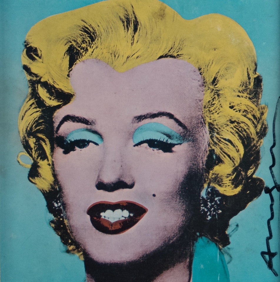 Marilyn Monroe/Liz Taylor by Andy Warhol