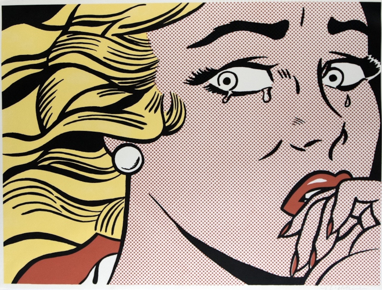 Crying Girl by Roy Lichtenstein