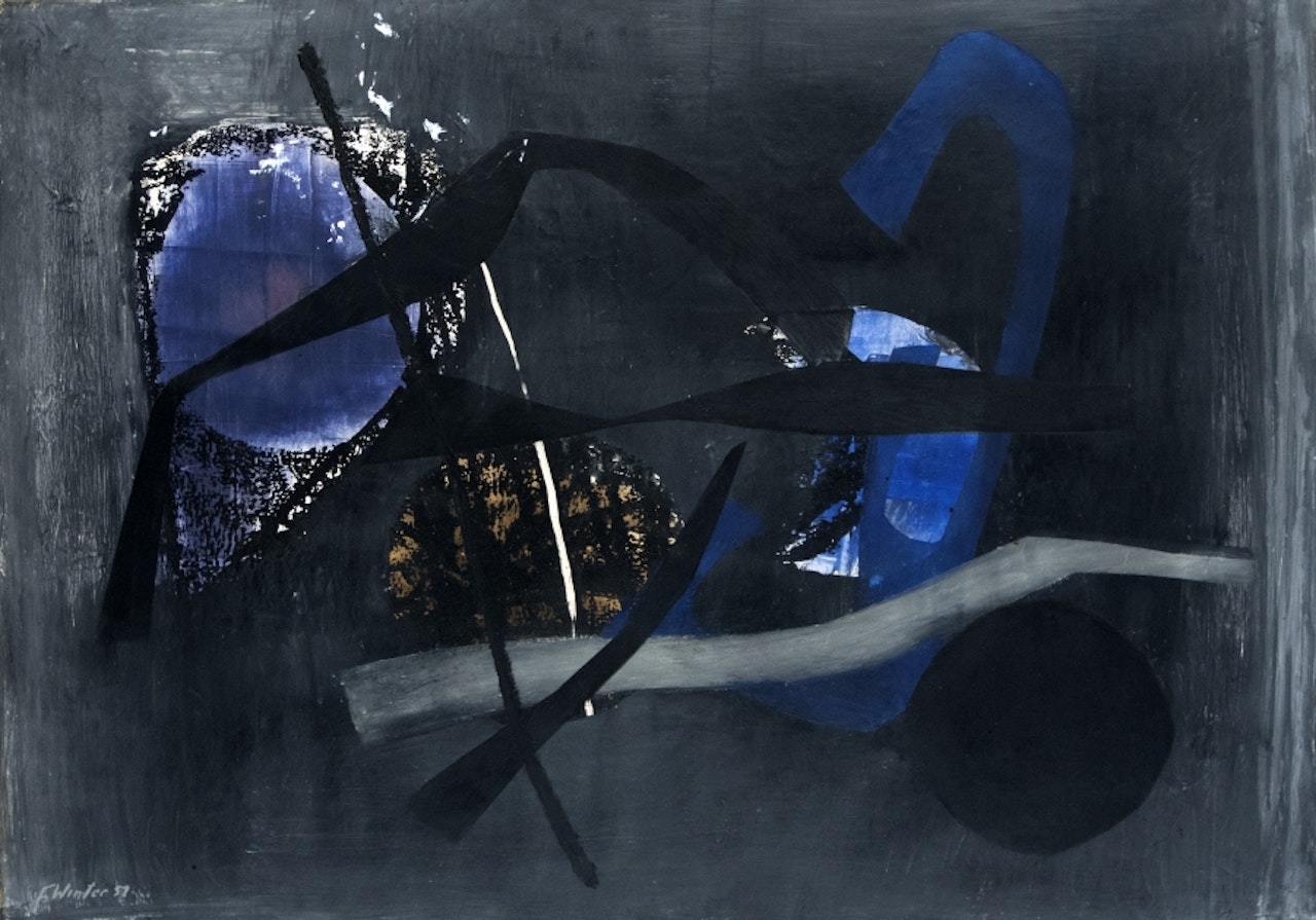 Vor der Nacht by Fritz Winter