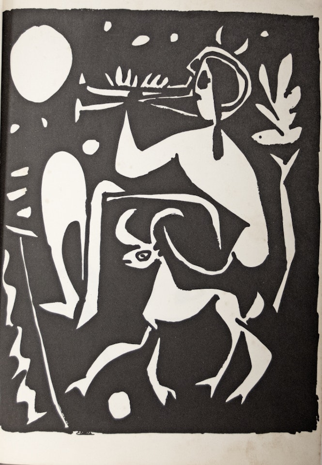 Monograph "Picasso" by Jaime Sabartes and Wilhelm Boeck by Pablo Picasso