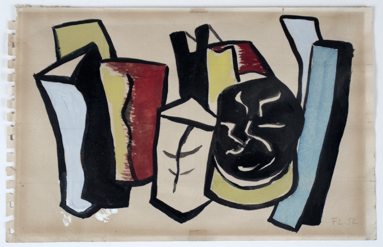 Composition by Fernand Leger