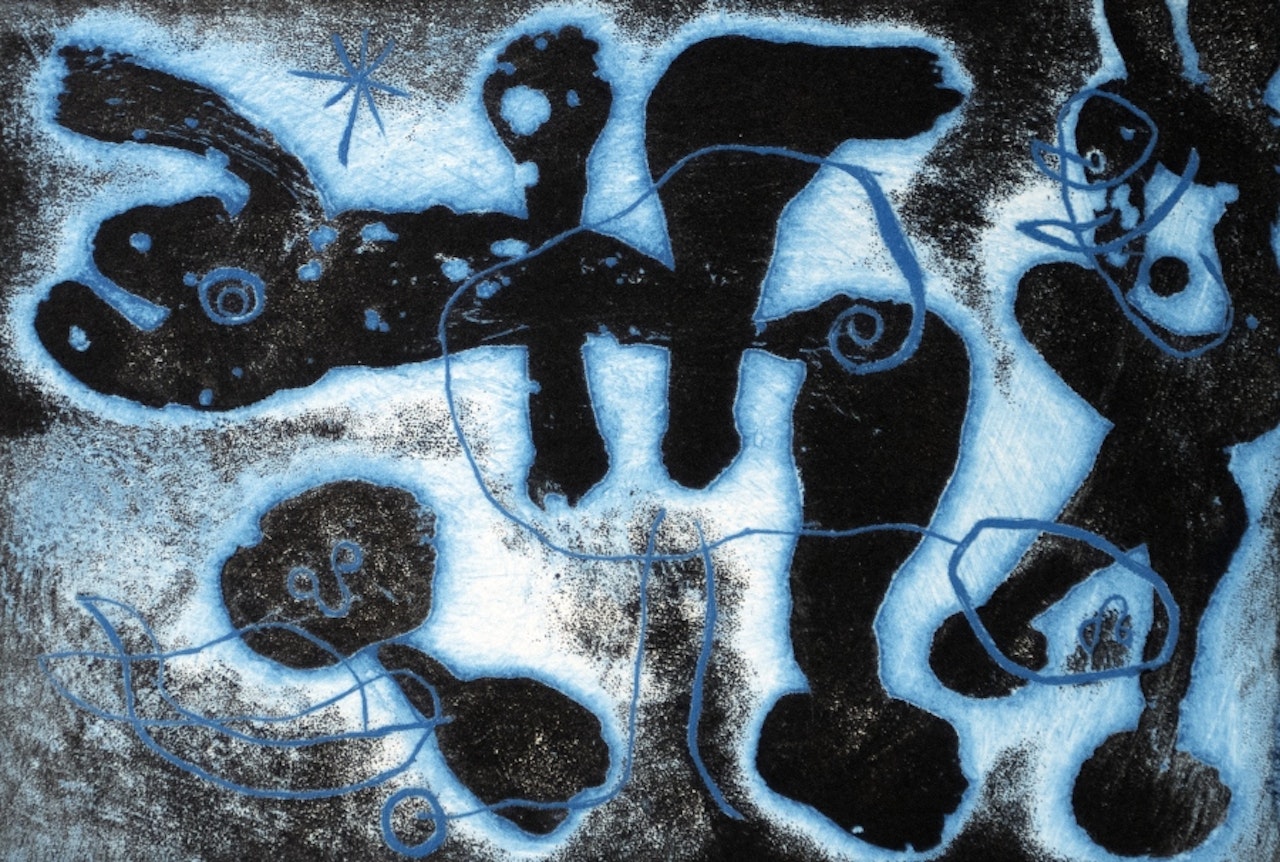 La Lumière de la Lame by Joan Miró