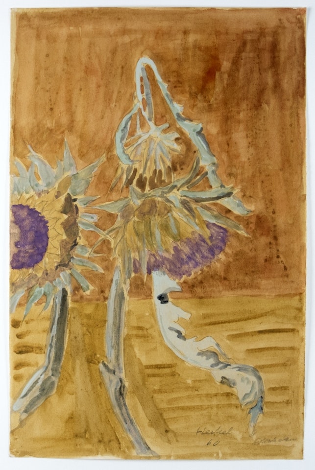 Artischockenblüten by Erich Heckel