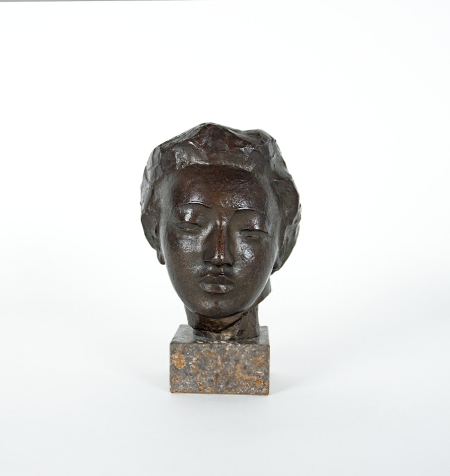 Head of a malay by Georg Kolbe