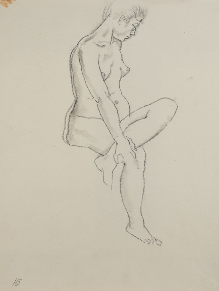 Female nude by George Grosz