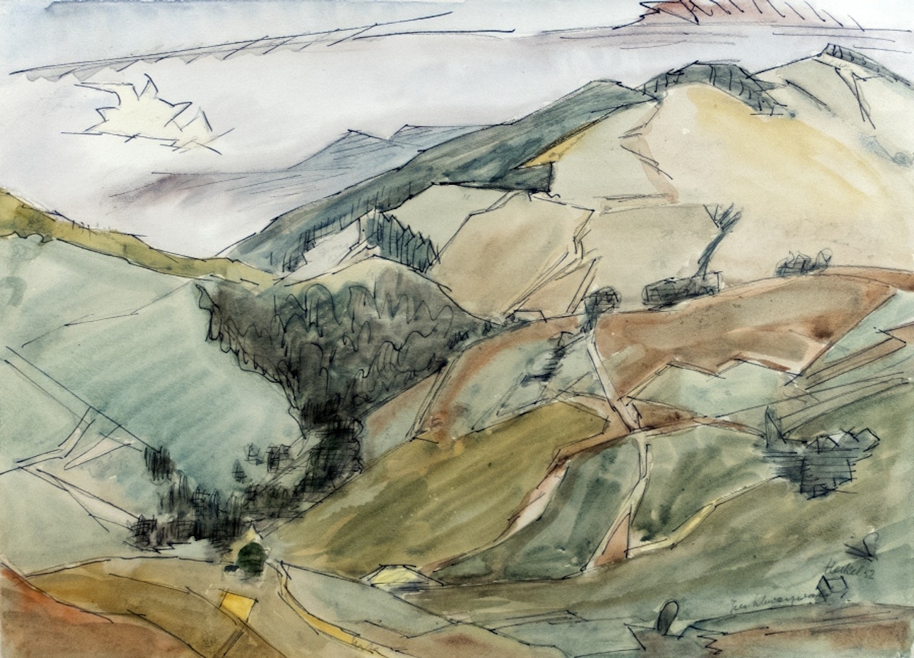 Im Schwarzwald by Erich Heckel