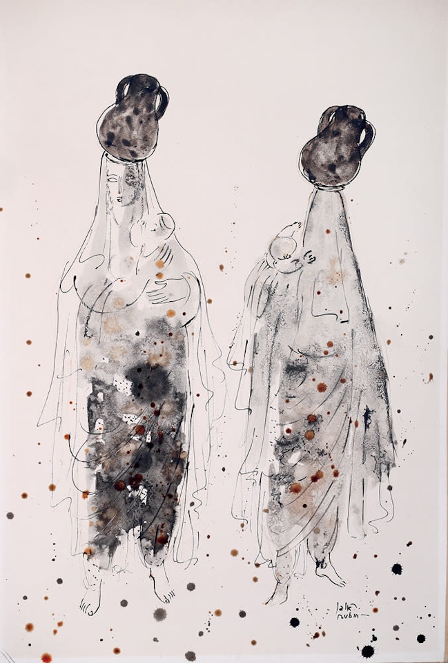 Women with Jugs by Reuven Rubin