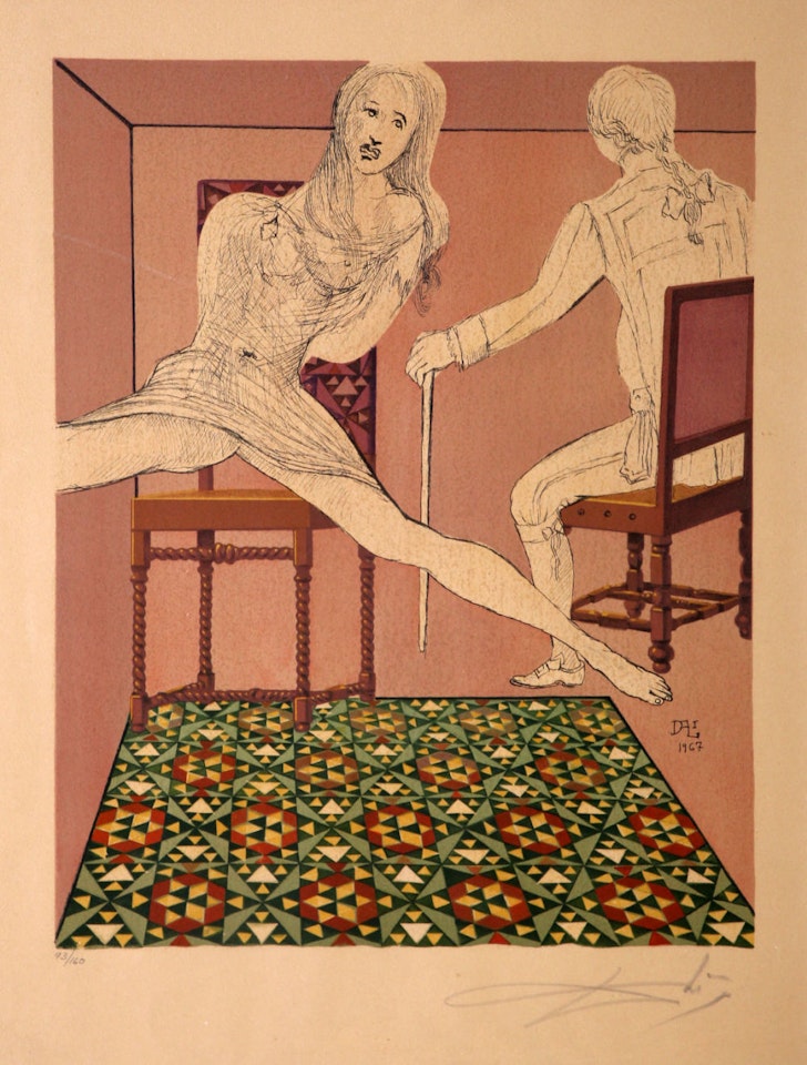 Yung Woman by Salvador Dali