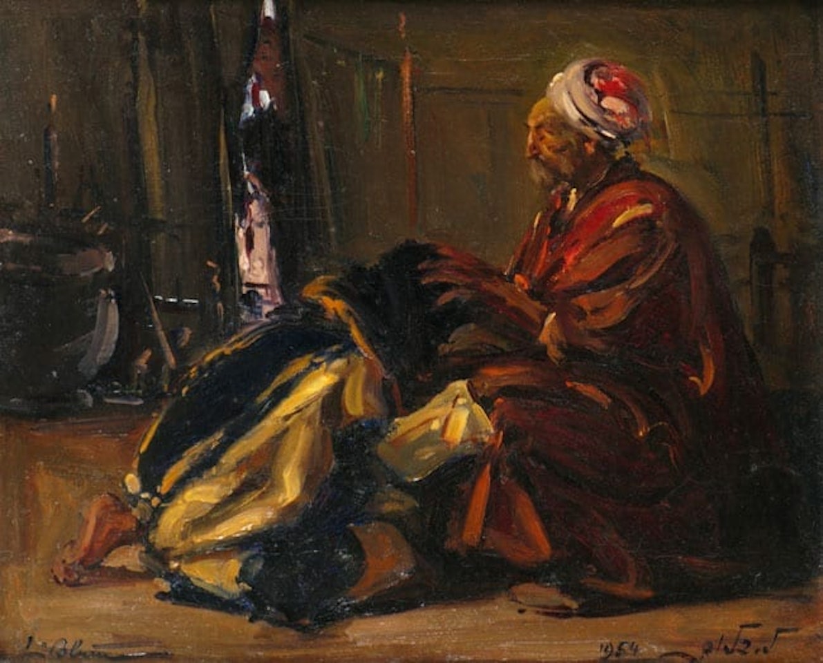 The Blessing of Jacob by Ludwig Blum