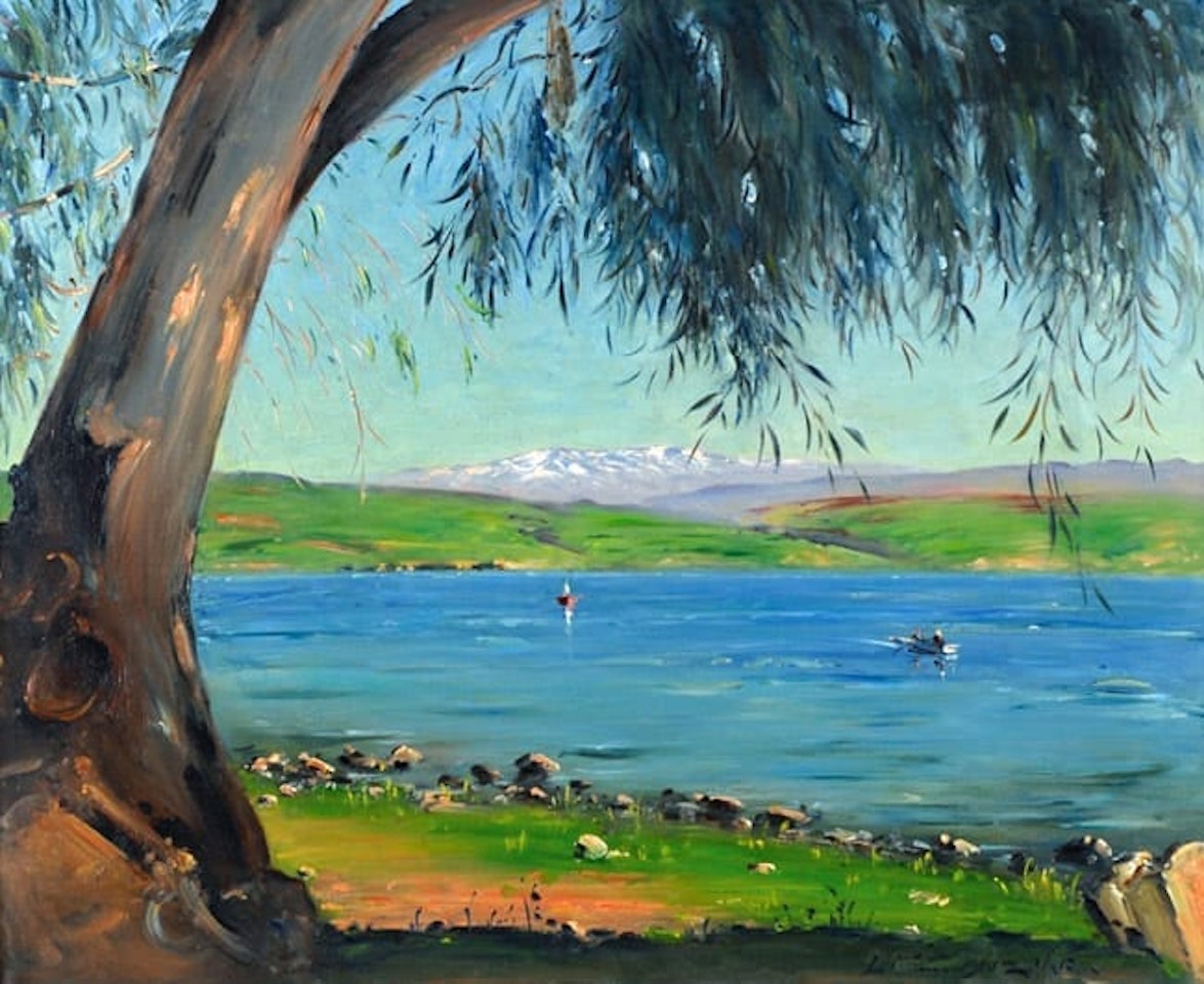 Kinneret by Ludwig Blum
