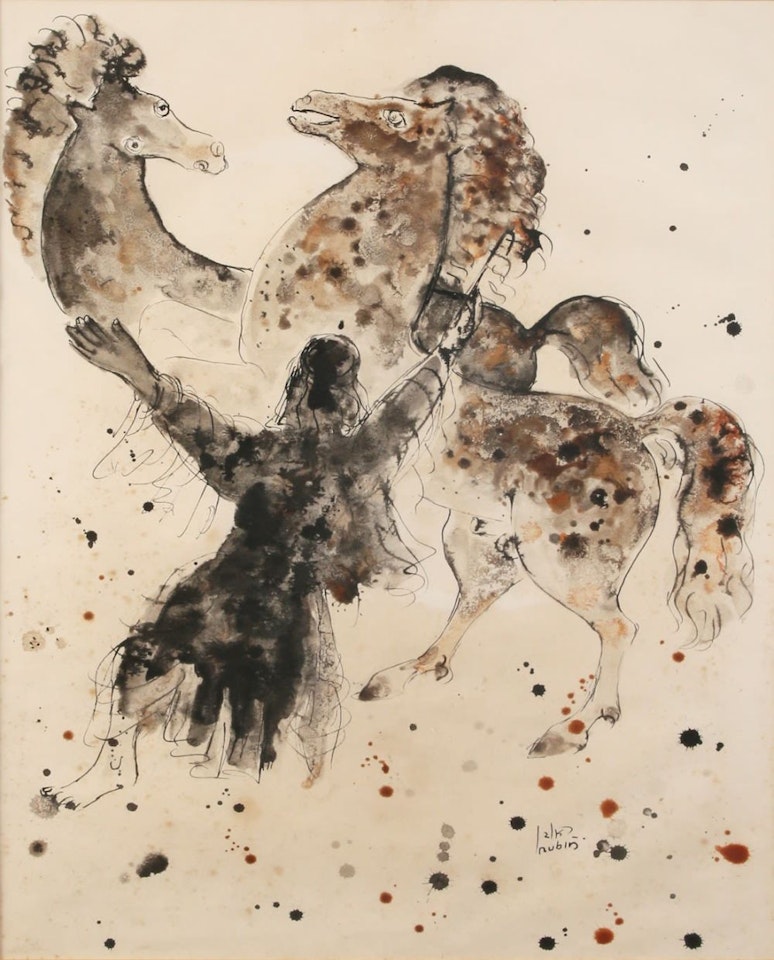 The Horse Trainer by Reuven Rubin