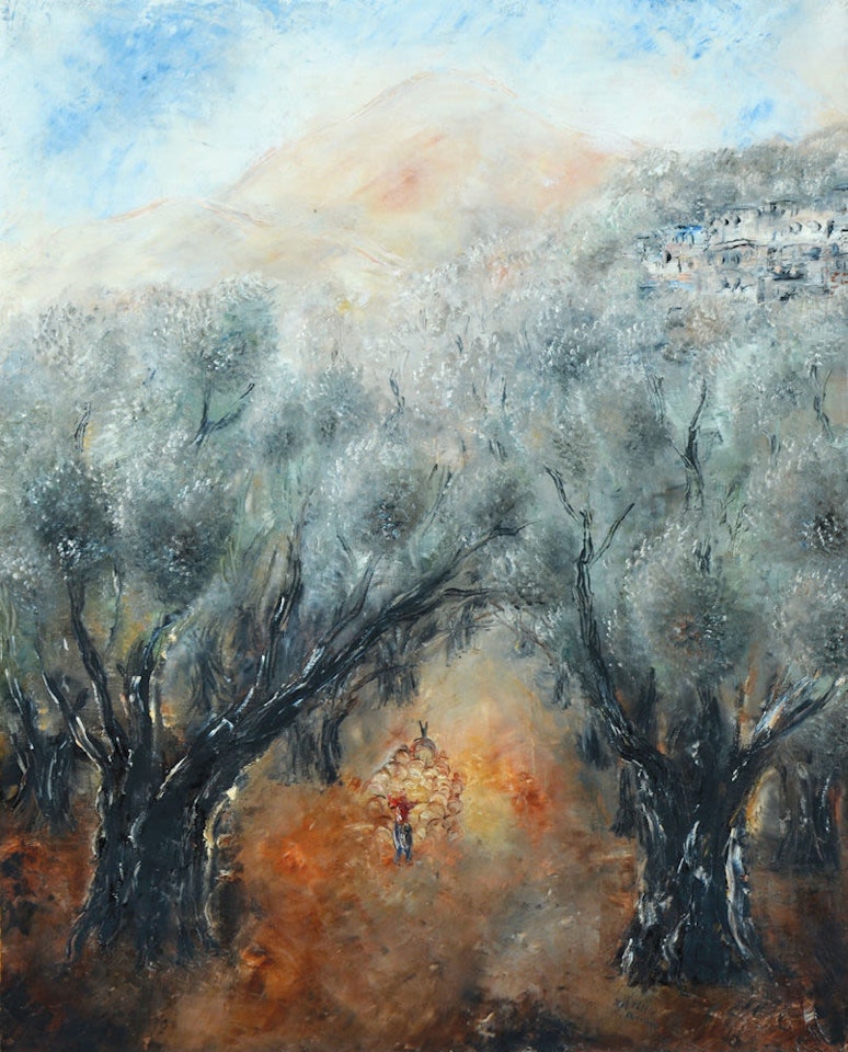 Galilean Landscape by Reuven Rubin
