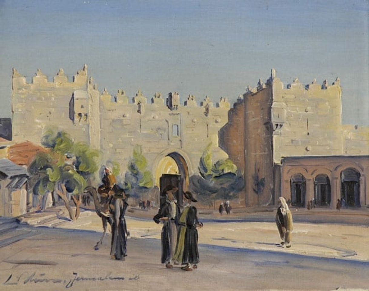Ludwig Blum Jerusalem by Ludwig Blum