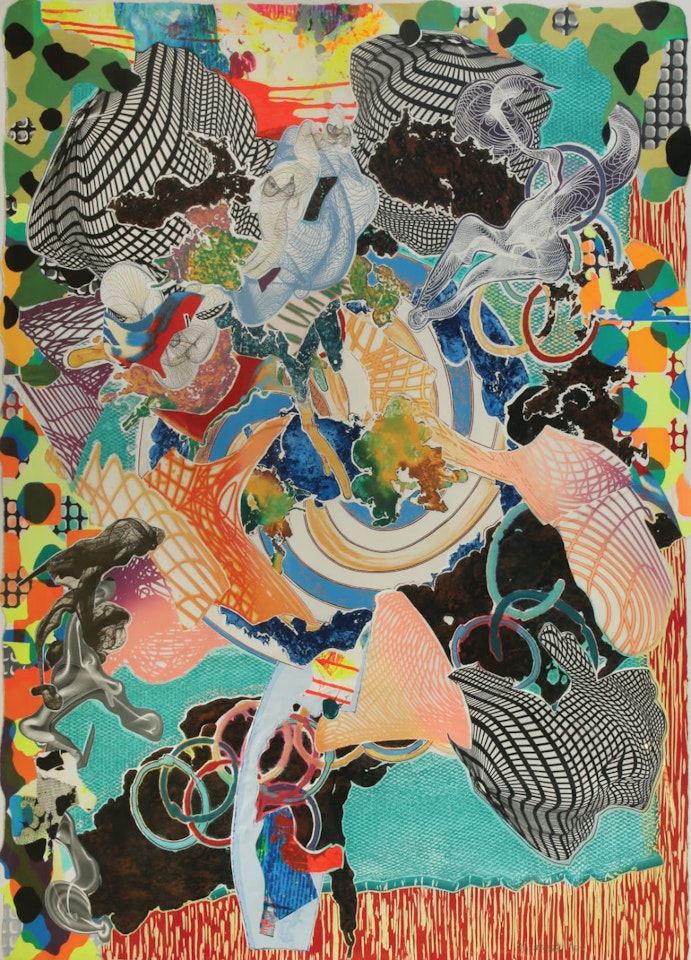 Juam, from Imaginary Places II by Frank Stella