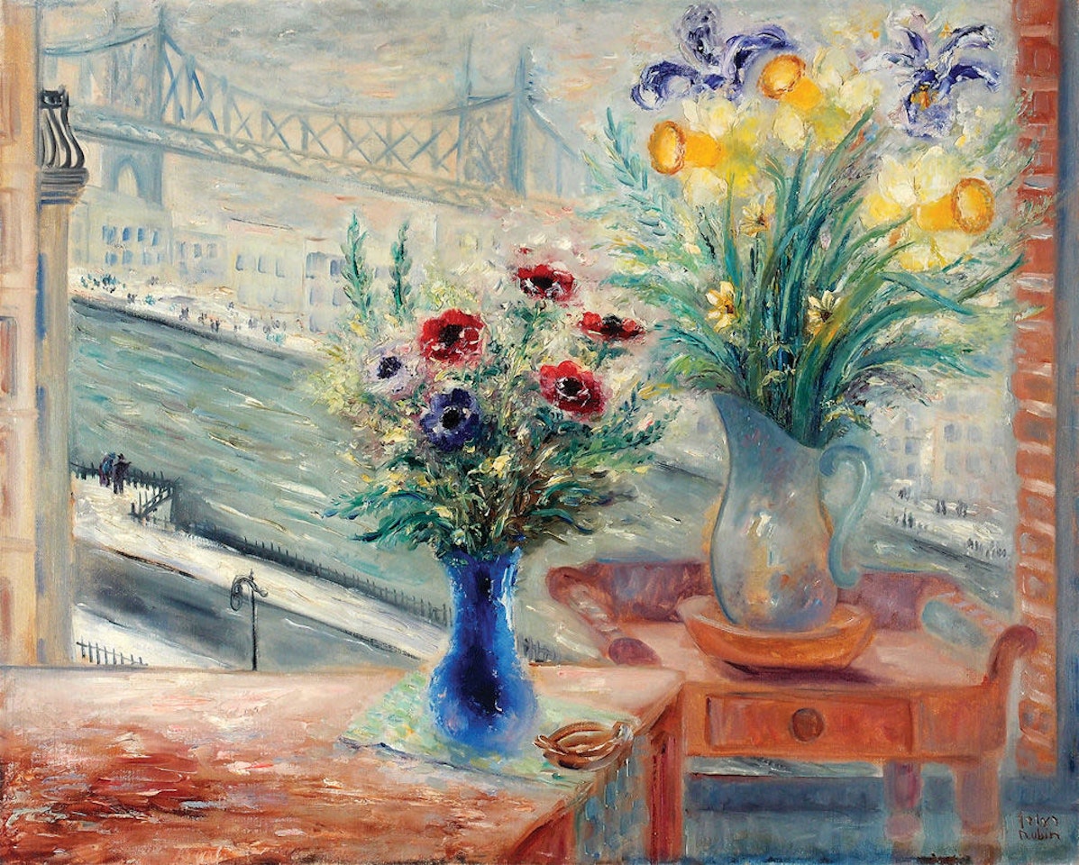Flower East River by Reuven Rubin