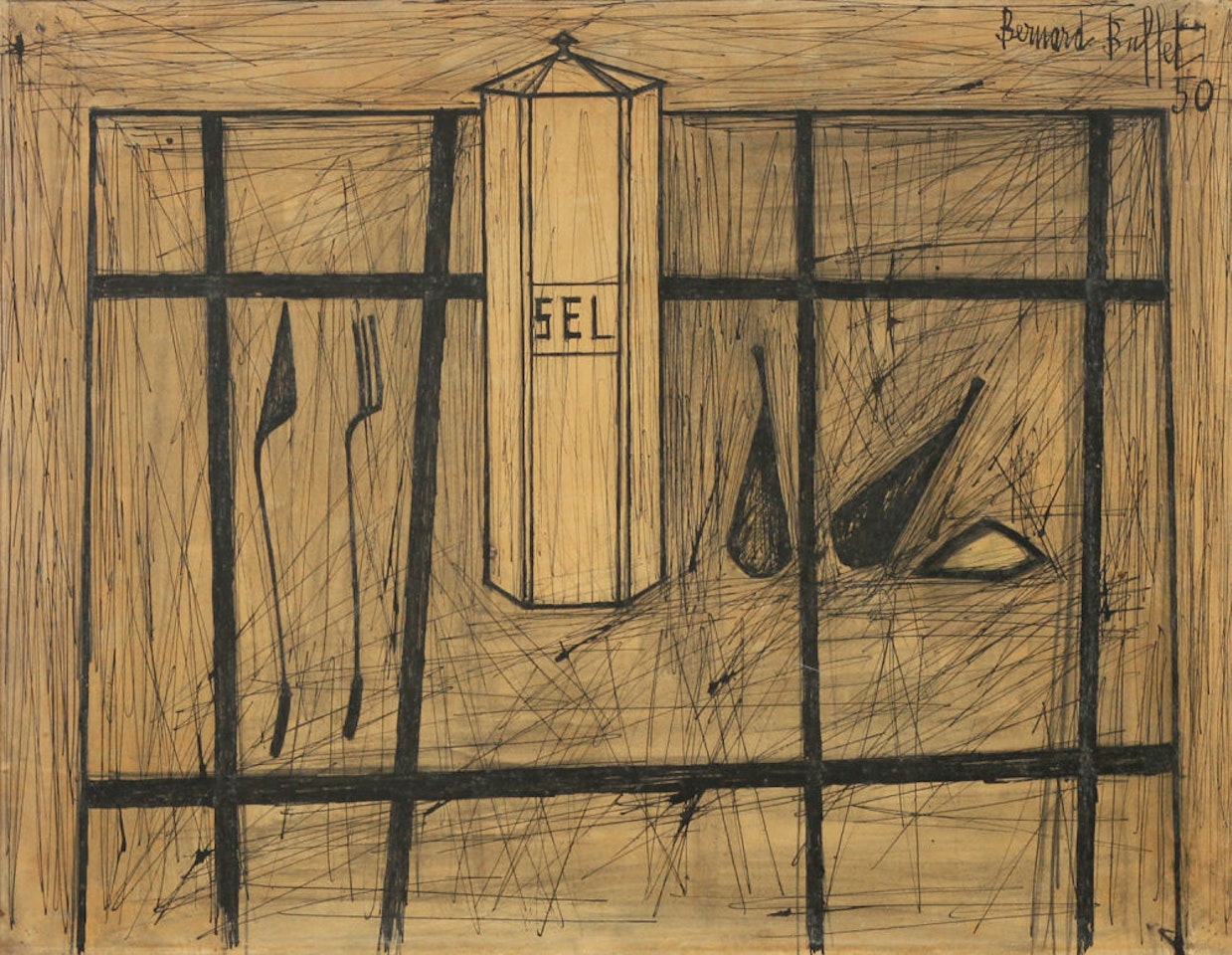 Still Life by Bernard Buffet