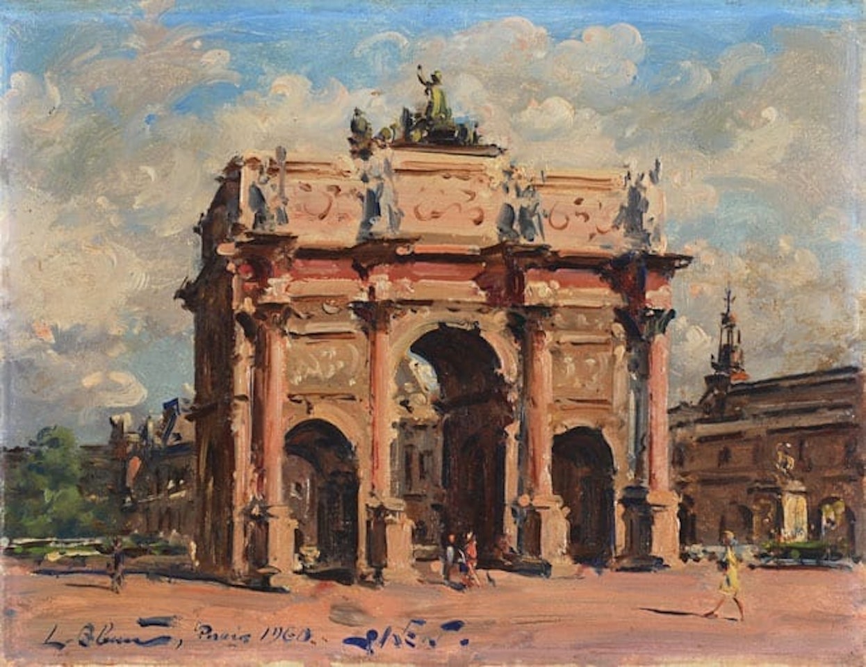 Arc de Triomphe by Ludwig Blum