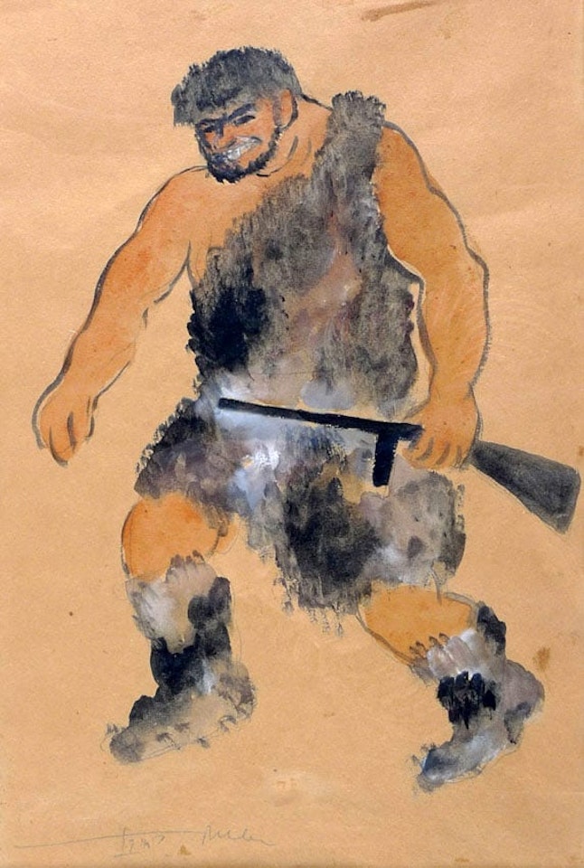 Savage by Reuven Rubin