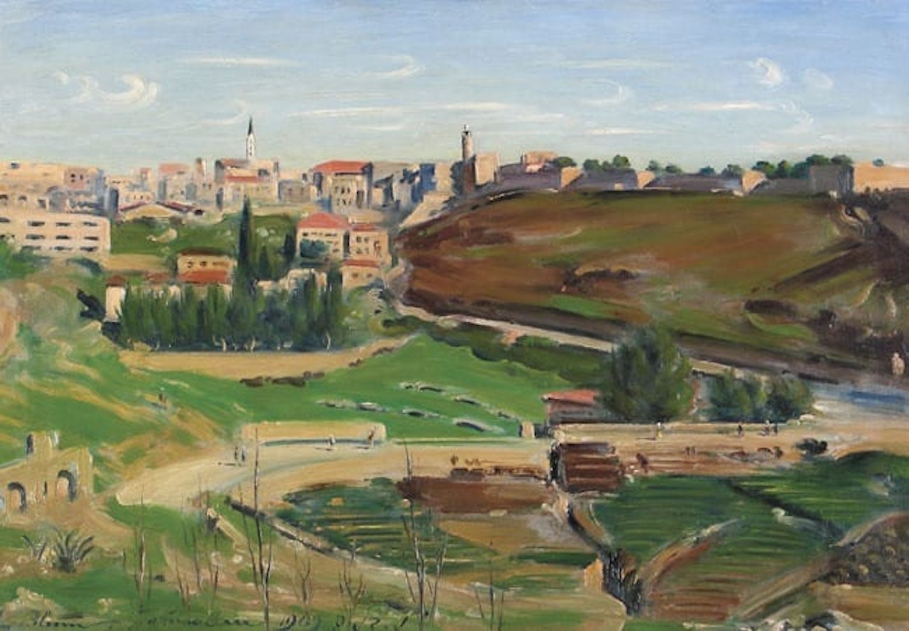 Ludwig Blum Jerusalem by Ludwig Blum