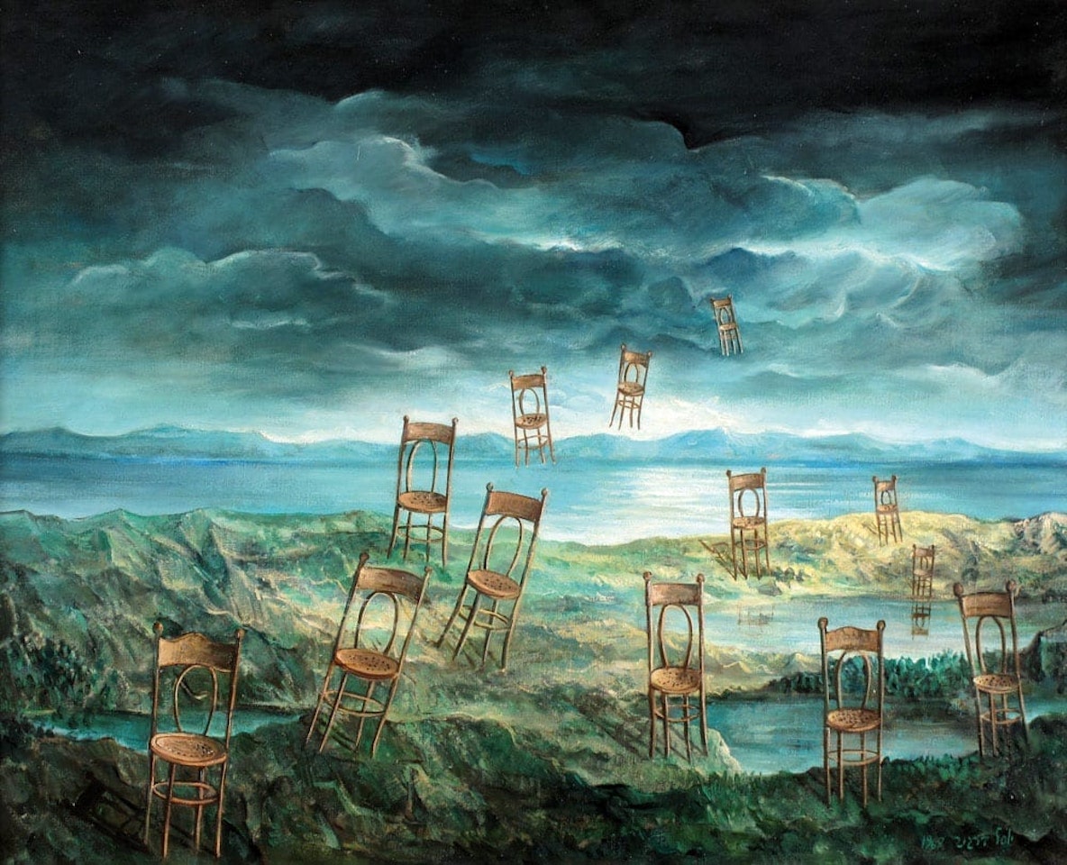 Migrating Chairs by Yosl Bergner
