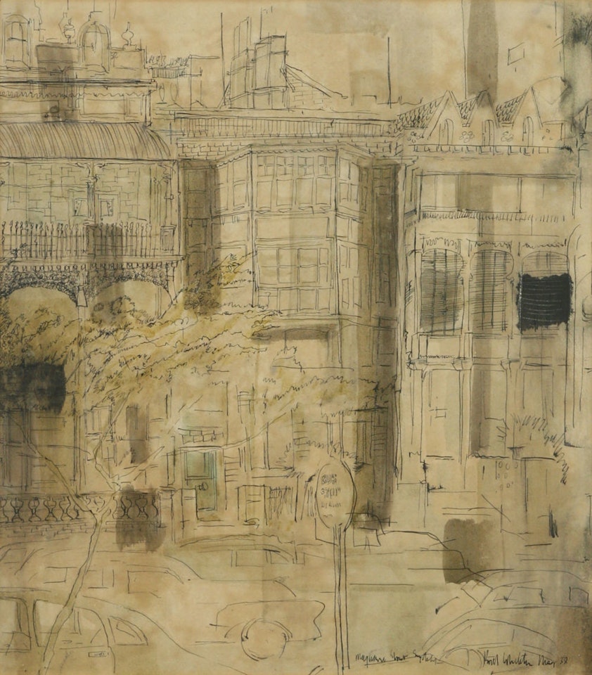 Macquarie St. Sydney by Brett Whiteley