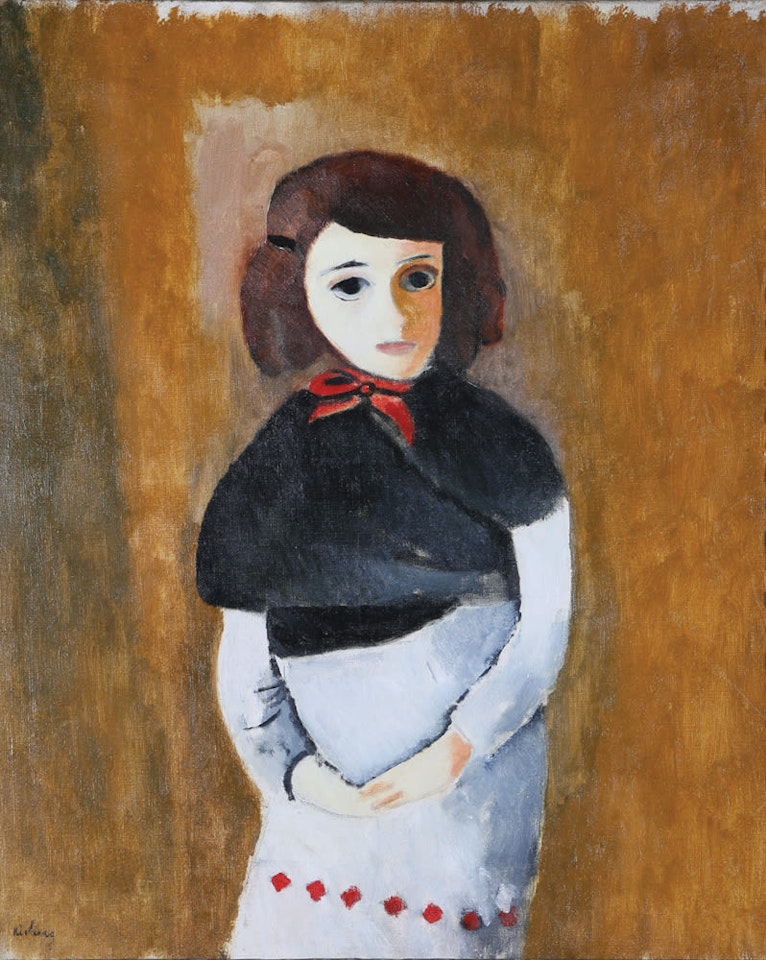 Jeune Femme Au Fichu Noir by Moïse Kisling