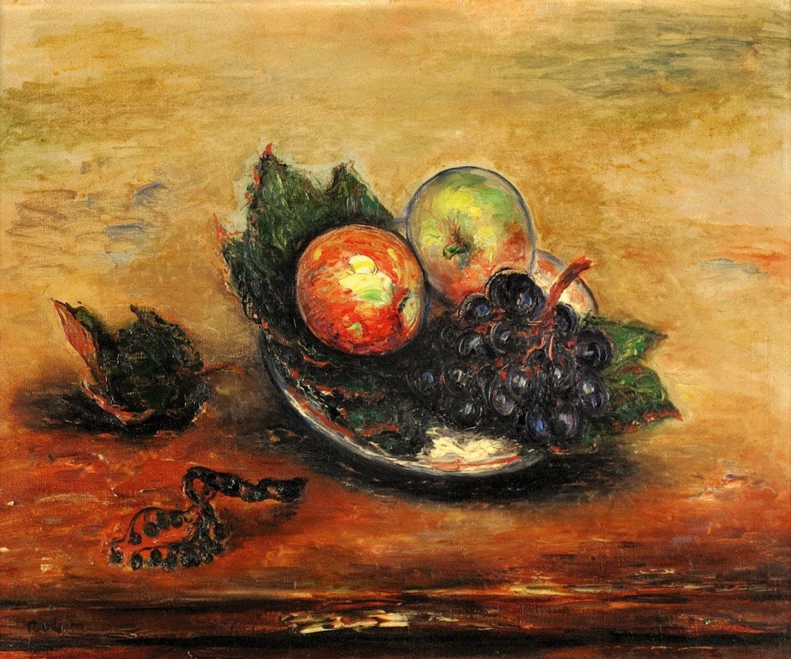 Fruit on the Table by Reuven Rubin