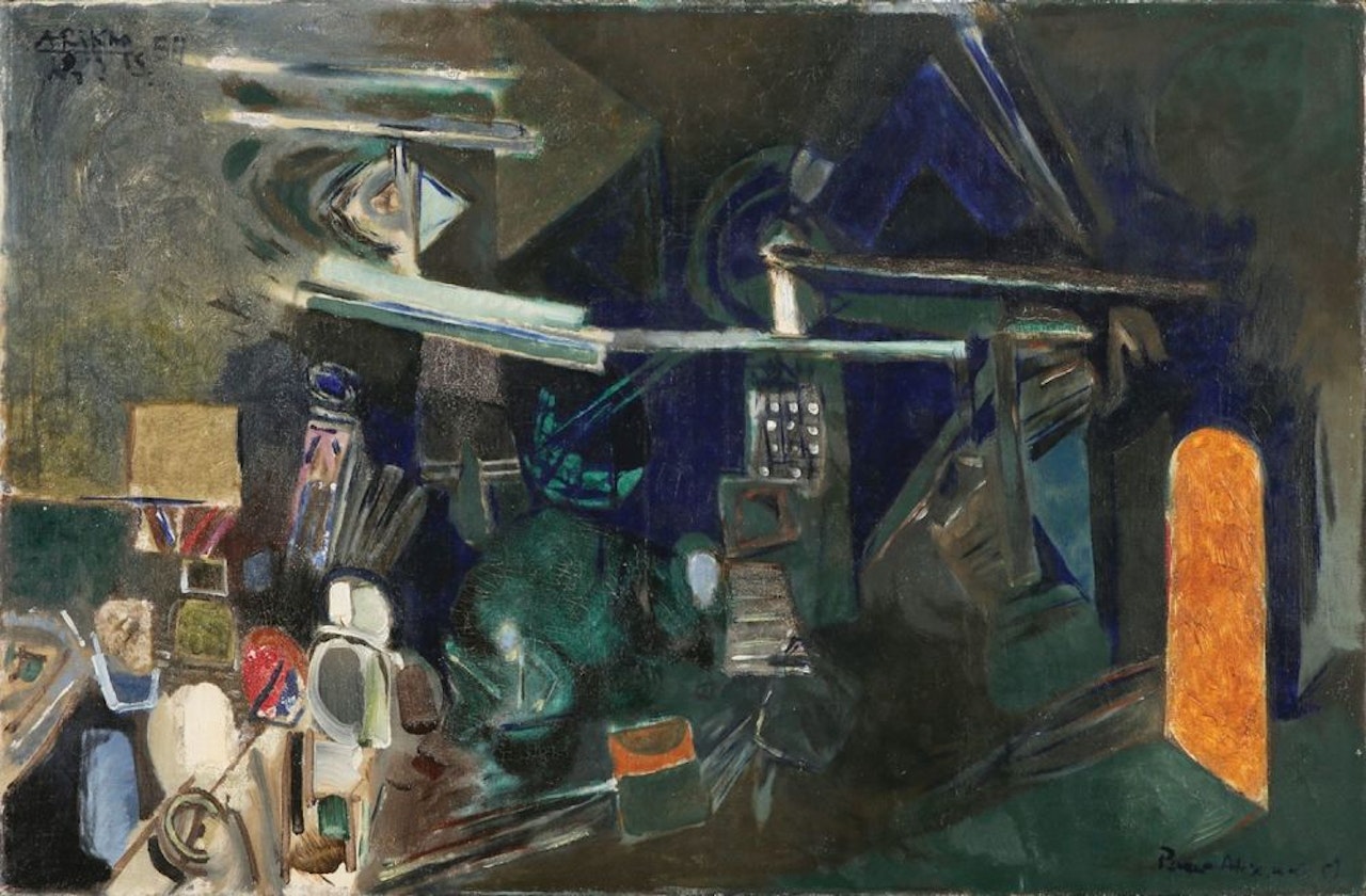 Visit to the Monument by Avigdor Arikha