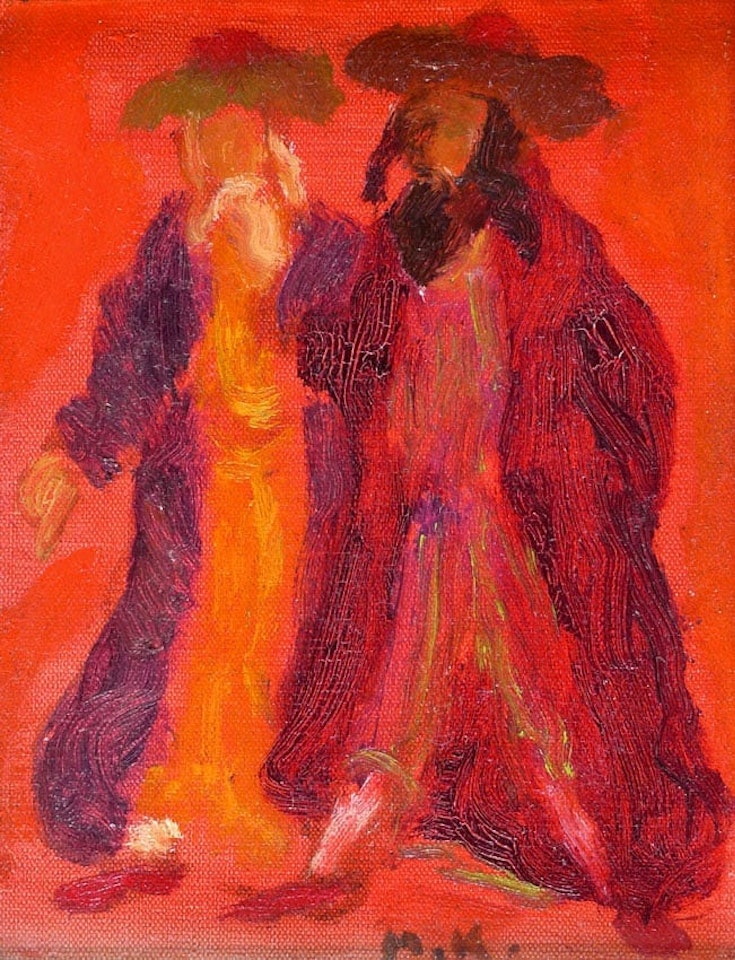 Hassidim by Emmanuel Mané-Katz