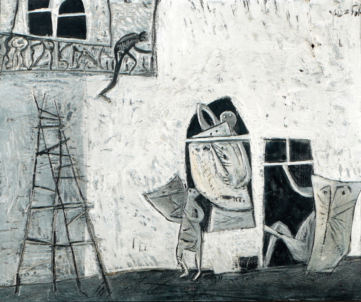 Figures at the Windows by Yosl Bergner