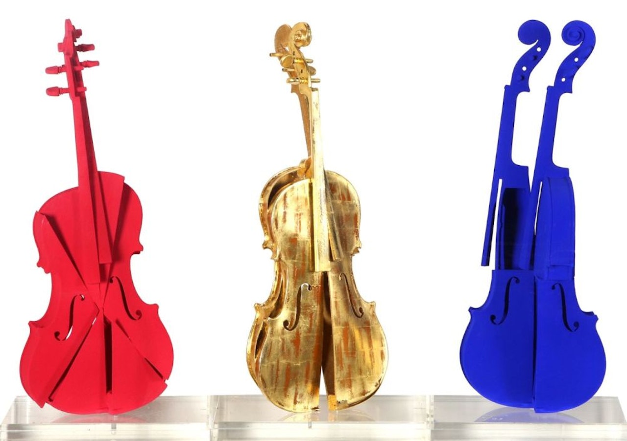 Hommage to Yves Klein by Arman