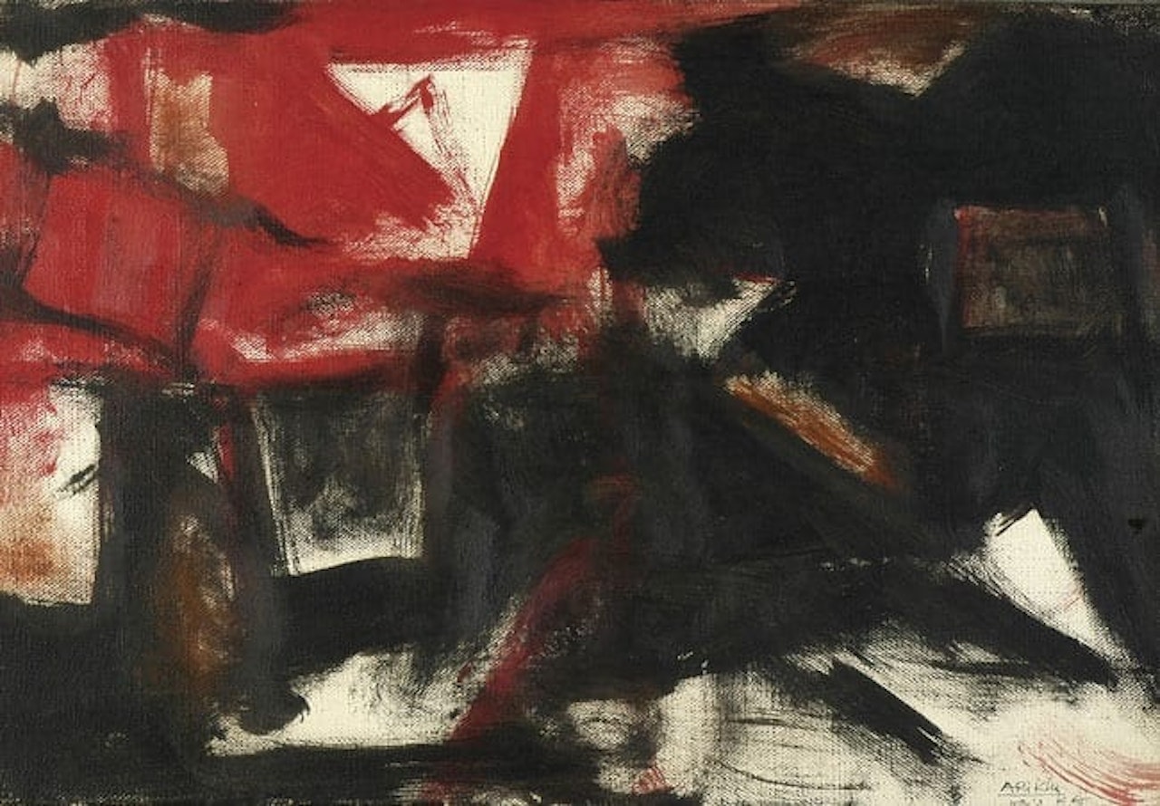 Avigdor Arikha Composition by Avigdor Arikha
