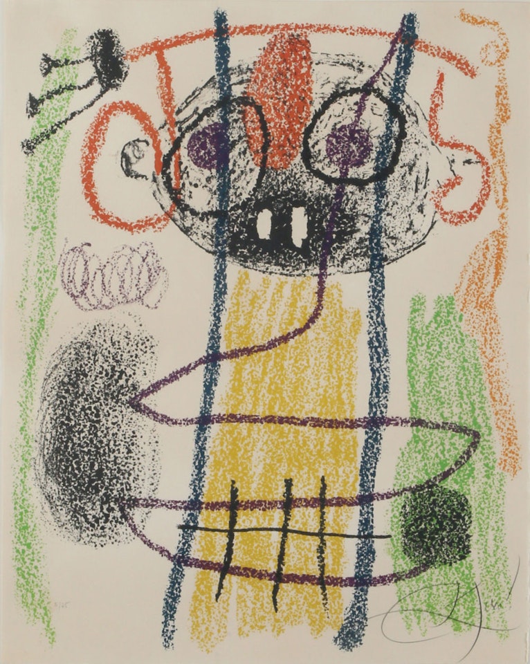 Album 21, Plate 12 by Joan Miró