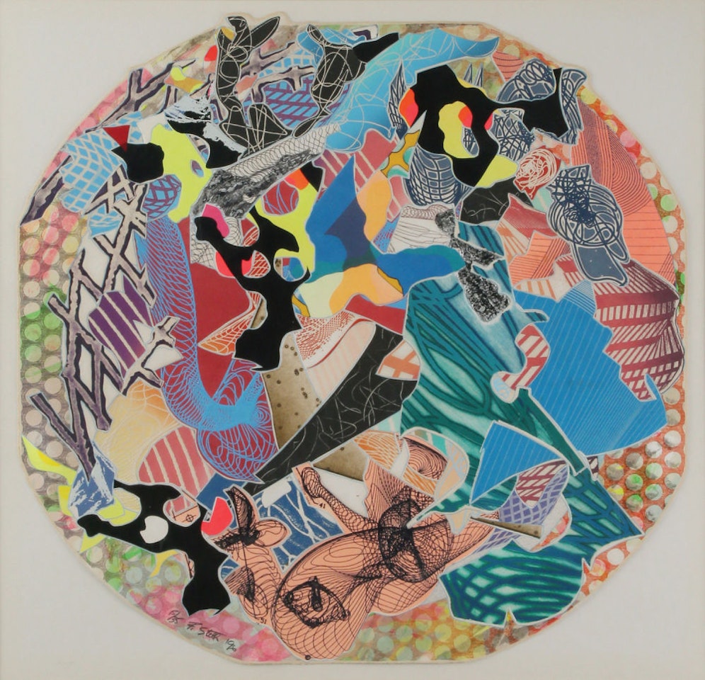 Fattipuff II, from Imaginary Places II by Frank Stella