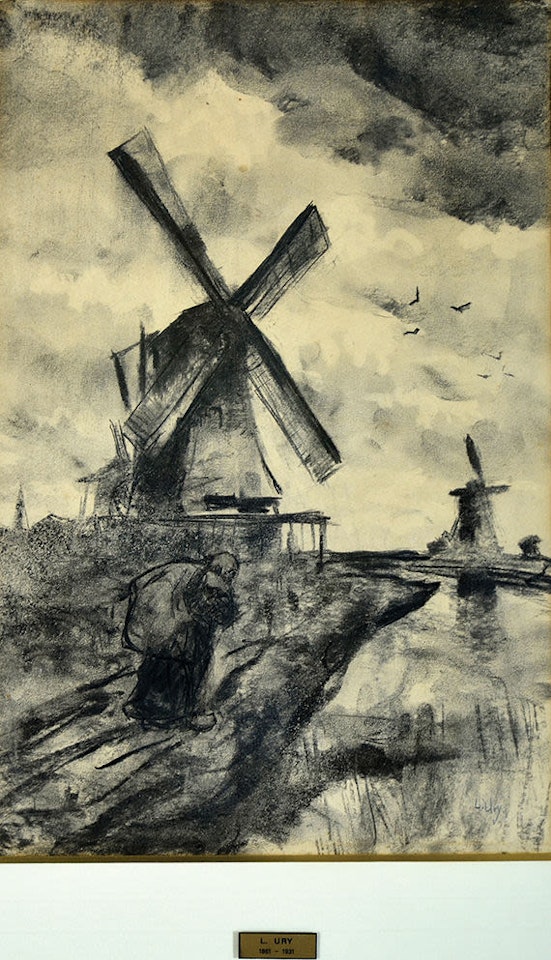 Dutch Landscape by Lesser Ury
