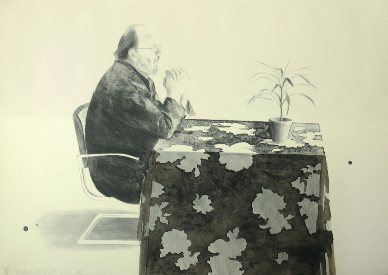 Henry at the Table by David Hockney