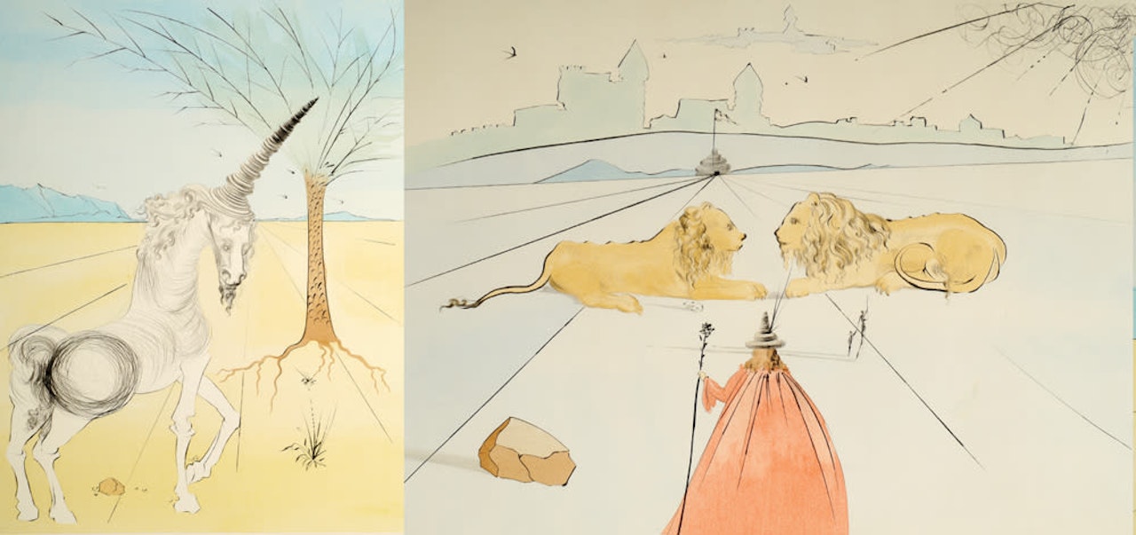 The Twelve Tribes of Israel by Salvador Dali