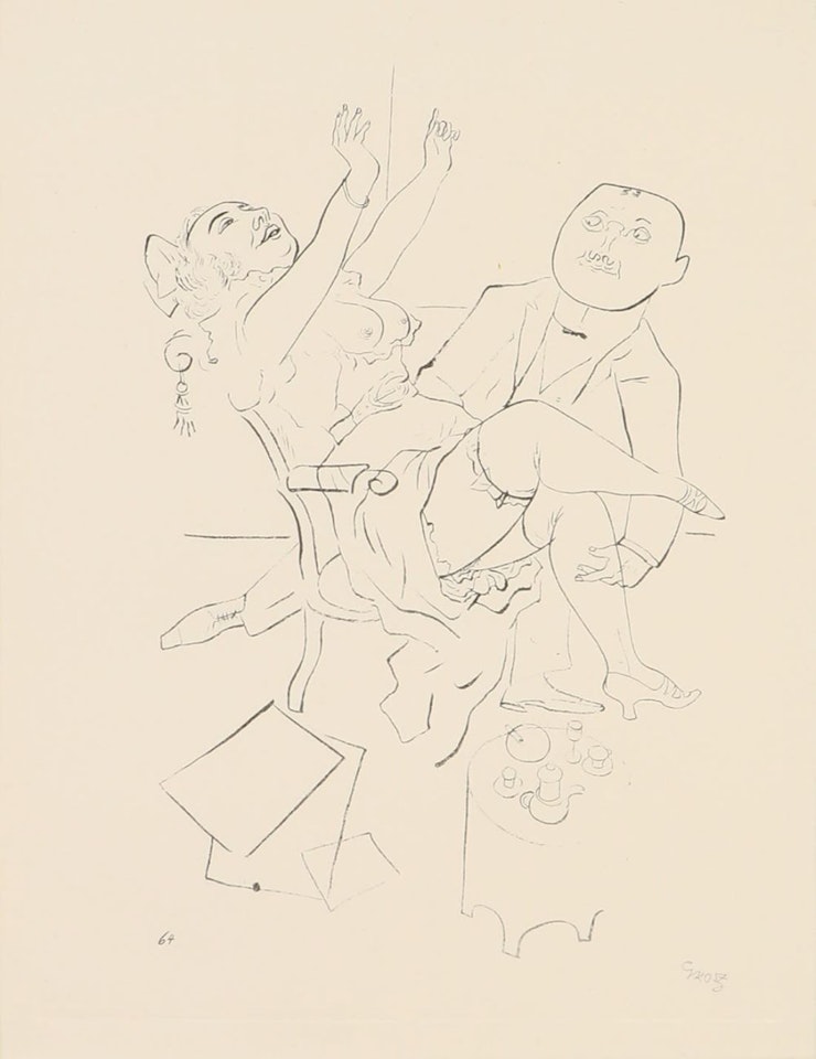 An der Grenze by George Grosz