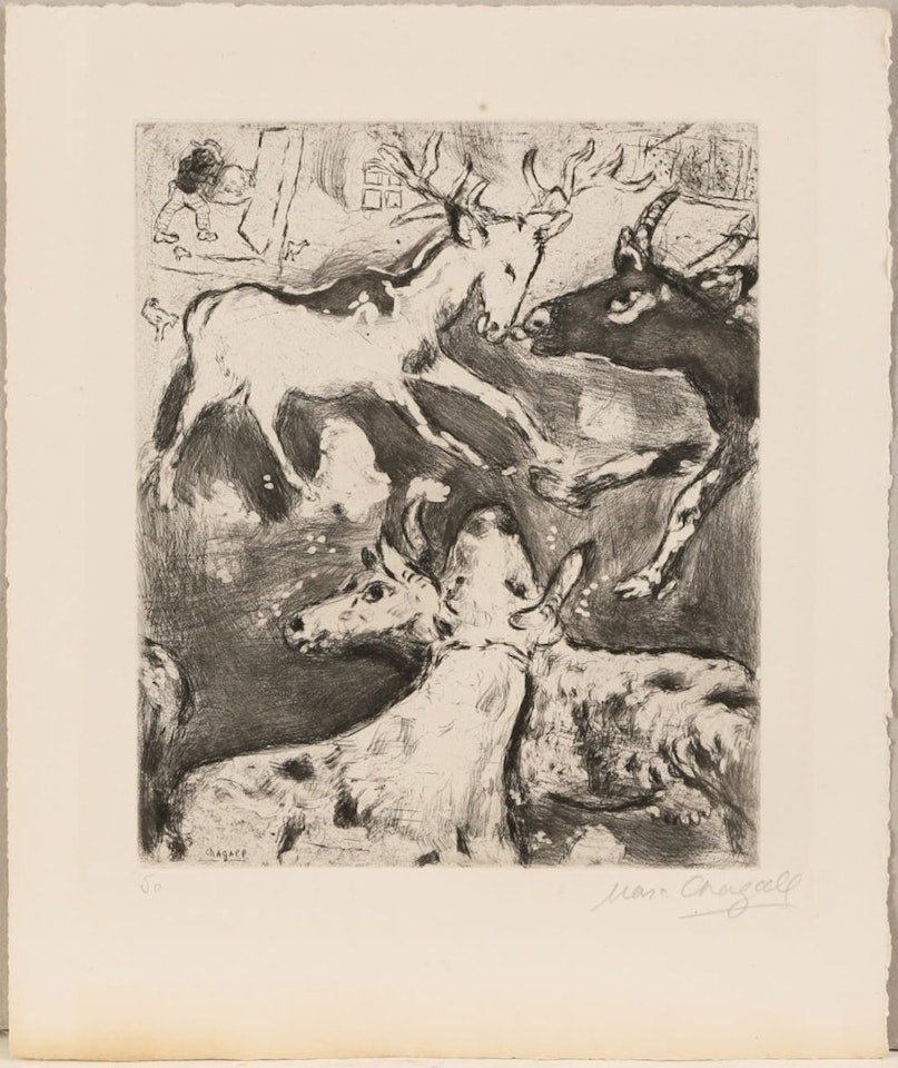 La Fables De la Fontaine by Marc Chagall
