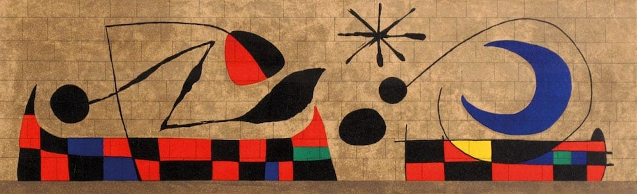 Mur de la Lune by Joan Miró
